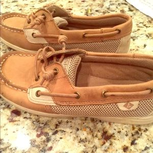 Sperry shoresider boat shoes youth size 2